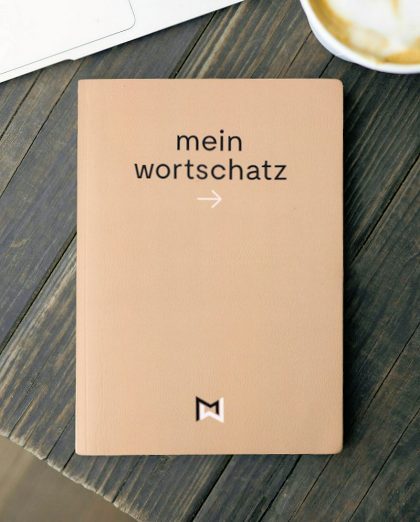 Mit Mein Wortschatz erschaffst du dir dein persönliches Deutsch-Sprachjournal, das dich immer begleitet, dich motiviert und inspiriert.